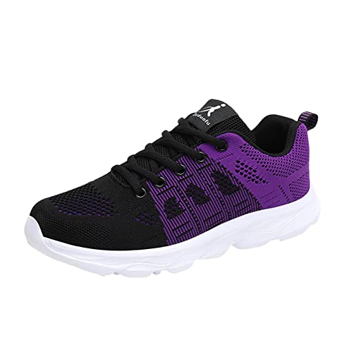 Orthopädische Sneaker, Damen, Laufschuhe, Damen, orthopädisch, Sport, Freizeit, Arbeit, bequem, atmungsaktiv, Sneaker, Violett F, 39 EU Orthopädische Sneaker, Damen, Laufschuhe, Damen, orthopädisch, Sport, Freizeit, Arbeit, bequem, atmungsaktiv, Sneaker, Violett F, 39 EU von Générique