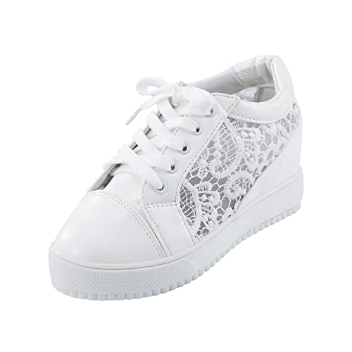 Orthopädische Sneaker, Damen, Tennis, bequem, Sneaker, Damen, Keilabsatz, Outdoor, Tennisschuhe, Slip, Multisport, Orthopädische Schuhe, bequem, Sneaker, Weiß 3, 40 EU Orthopädische Sneaker, Damen, Tennis, bequem, Sneaker, Damen, Keilabsatz, Outdoor, Tennisschuhe, Slip, Multisport, Orthopädische Schuhe, bequem, Sneaker, Weiß 3, 40 EU von Générique
