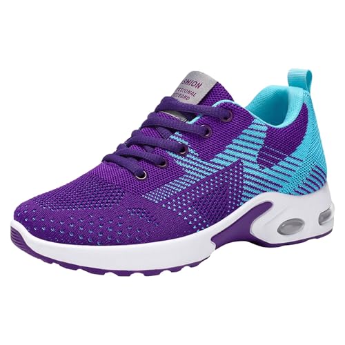 Orthopädische Sneaker, Damen, Tennis, bequem, Sneaker, Damen, rutschfest, Tennis, orthopädisch, atmungsaktiv, leicht, Sneaker, Fitness, Fitnessstudio, Jogging, Tennisschuhe, 2 x Violett, 42 EU Orthopädische Sneaker, Damen, Tennis, bequem, Sneaker, Damen, rutschfest, Tennis, orthopädisch, atmungsaktiv, leicht, Sneaker, Fitness, Fitnessstudio, Jogging, Tennisschuhe, 2 x Violett, 42 EU von Générique