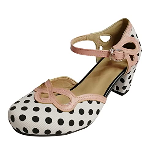 Sandalen mit Absatz für Damen, Sandalen, Damen, Sandalen, bequem, Sommer, mit Knöchelriemen, Peep Toe, Sommer, hohe Absätze, Schnürung, bequem, Sommerschuhe, A weiß., 38 EU Sandalen mit Absatz für Damen, Sandalen, Damen, Sandalen, bequem, Sommer, mit Knöchelriemen, Peep Toe, Sommer, hohe Absätze, Schnürung, bequem, Sommerschuhe, A weiß., 38 EU von Générique