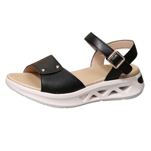 Sommerschuhe für Damen, bequem, Sandalen für Damen, Sommer, Mode, orthopädisch, Leder, bequem, Fußgewölbe, Zunge, leicht, Yoga, matt, Sommer, Strand, Pool, Flip Flop, Dusche, rutschfest, Gummi, Sohle Sommerschuhe für Damen, bequem, Sandalen für Damen, Sommer, Mode, orthopädisch, Leder, bequem, Fußgewölbe, Zunge, leicht, Yoga, matt, Sommer, Strand, Pool, Flip Flop, Dusche, rutschfest, Gummi, Sohle von Générique