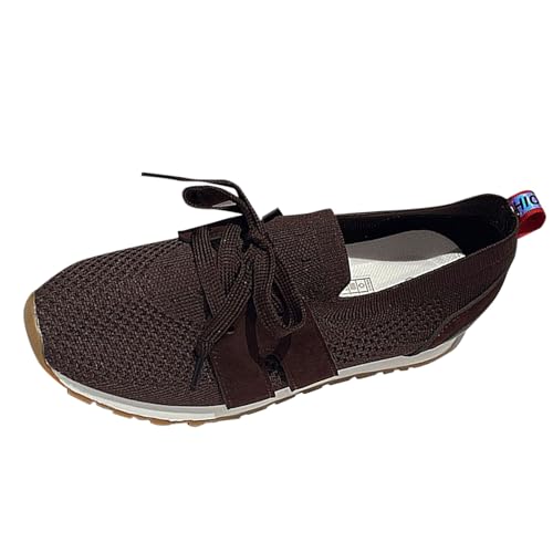 Sportschuhe für Damen, flache Schuhe, Sportschuhe, Laufen, Damen, Sneaker, Schwarz, Sneaker, Damen, Laufschuhe, 1 x Braun, 38 EU Sportschuhe für Damen, flache Schuhe, Sportschuhe, Laufen, Damen, Sneaker, Schwarz, Sneaker, Damen, Laufschuhe, 1 x Braun, 38 EU von Générique