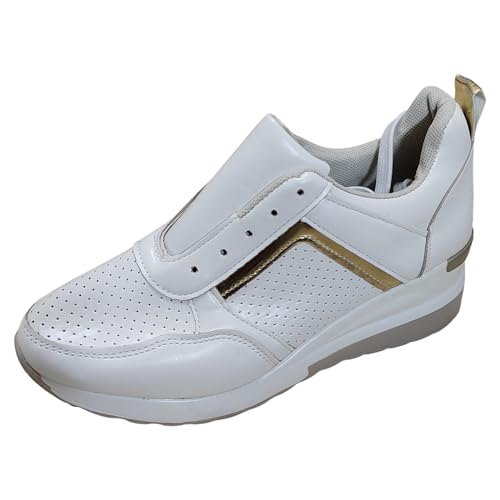 Tennisschuhe für Damen, bequem, orthopädisch, Damen, Sneaker, Damen, Laufen, Freizeitsport, Gymnastik, Komfort, orthopädische Schuhe, leicht, Tennisschuhe, 3 Wh1, 41 EU Tennisschuhe für Damen, bequem, orthopädisch, Damen, Sneaker, Damen, Laufen, Freizeitsport, Gymnastik, Komfort, orthopädische Schuhe, leicht, Tennisschuhe, 3 Wh1, 41 EU von Générique
