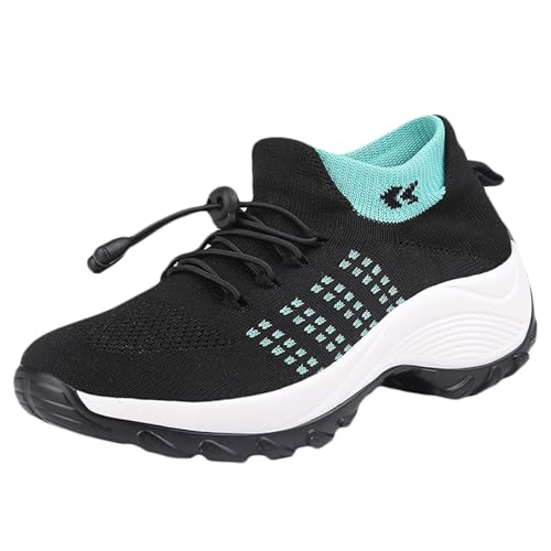 Tennisschuhe für Damen, bequem, orthopädisch, Damen, Sneaker, Damen, rutschfest, Freizeitschuhe, Slip-on Tennis, bequem, orthopädisch, A Himmelblau., 36 EU Tennisschuhe für Damen, bequem, orthopädisch, Damen, Sneaker, Damen, rutschfest, Freizeitschuhe, Slip-on Tennis, bequem, orthopädisch, A Himmelblau., 36 EU von Générique