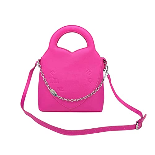 2023 Neue Damentaschen, trendige modische Damentasche, Bordüre, lässig, Briefhandtasche, Umhängetasche, blanko, hot pink, Einheitsgröße 2023 Neue Damentaschen, trendige modische Damentasche, Bordüre, lässig, Briefhandtasche, Umhängetasche, blanko, hot pink, Einheitsgröße von Generisch