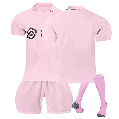 23/24 Fußball Trikot Nr.10 Trikots für Kinder Und Erwachsene, Neu Trikot Shorts Socken Set für Jungen Herren, Fussball Trikot Jersey Trainingsanzug von Generisch