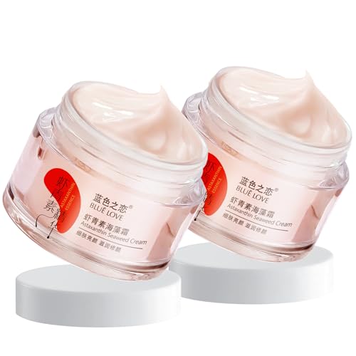 2PCS Astaxanthin Algen Gesichtscreme für Frauen & Männer – Anti-Aging Feuchtigkeitscreme, Tages- & Nachtpflege für alle Hauttypen 2PCS Astaxanthin Algen Gesichtscreme für Frauen & Männer – Anti-Aging Feuchtigkeitscreme, Tages- & Nachtpflege für alle Hauttypen von Generisch