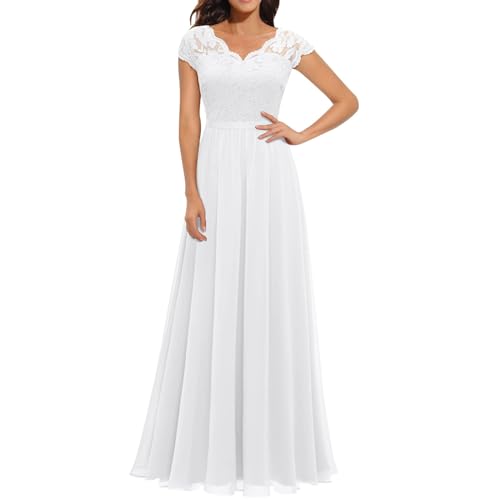 Abendkleid Lang, Abendkleider Damen Lang Cocktaikleider Abendkleider Ballkleider Elegant V-Ausschnitt Sommerkleid A-Linie Minikleid Freizeitkleider Hochzeitskleid Brautjungfernkleider Maxikleid Abendkleid Lang, Abendkleider Damen Lang Cocktaikleider Abendkleider Ballkleider Elegant V-Ausschnitt Sommerkleid A-Linie Minikleid Freizeitkleider Hochzeitskleid Brautjungfernkleider Maxikleid von Generisch