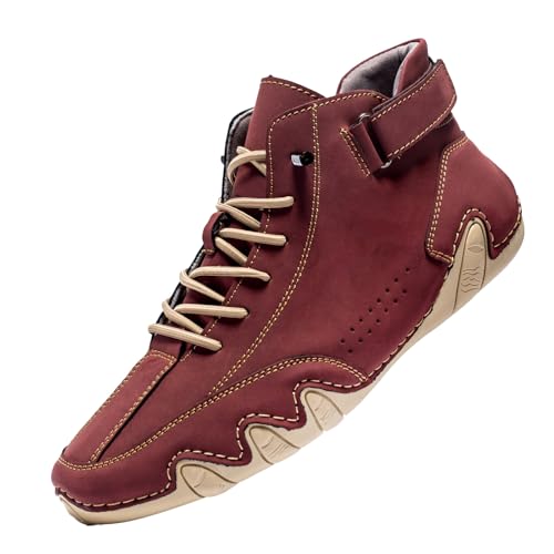 Alpaka Barfußschuhe Herren Italienische Handgefertigte Wildleder Hohe Stiefel Wasserdicht Schmerzlindernde Leder Barfußschuhe für Damen und Herren High Top Chukka Boots Outdoor Wandern Turnschuhe Alpaka Barfußschuhe Herren Italienische Handgefertigte Wildleder Hohe Stiefel Wasserdicht Schmerzlindernde Leder Barfußschuhe für Damen und Herren High Top Chukka Boots Outdoor Wandern Turnschuhe von Generisch