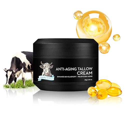 Anti-Aging-Gesichtscreme für Männer mit Rindertalg, straffende Pflege gegen Falten und Zeichen der Hautalterung, intensiv hydratisierend mit langanhaltendem Schutz Anti-Aging-Gesichtscreme für Männer mit Rindertalg, straffende Pflege gegen Falten und Zeichen der Hautalterung, intensiv hydratisierend mit langanhaltendem Schutz von Generisch