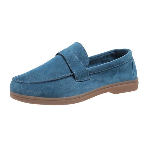 Atmungsaktive flache Schuhe für Damen, bequeme, leichte Ballerateschuhe, Damen-Schlupfschuhe, khaki, 38.5 EU Atmungsaktive flache Schuhe für Damen, bequeme, leichte Ballerateschuhe, Damen-Schlupfschuhe, khaki, 38.5 EU von Generisch