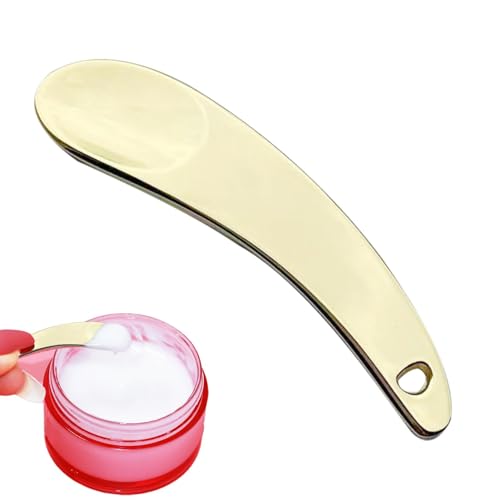 Augencremelöffel, Kosmetikspatel | Hautpflege-Werkzeug mit Cremeteller im Löffel-Design | Umweltfreundlicher Cremelöffel, Spatel für Augencremelöffel, Kosmetikspatel | Hautpflege-Werkzeug mit Cremeteller im Löffel-Design | Umweltfreundlicher Cremelöffel, Spatel für von Generisch