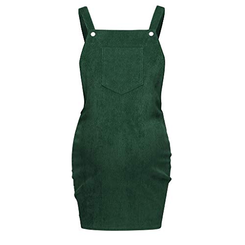 Av Rock Umstandsrock Solid Stillen Rock Ärmellos Kleid Overalls Rock, grün, M Av Rock Umstandsrock Solid Stillen Rock Ärmellos Kleid Overalls Rock, grün, M von Generisch
