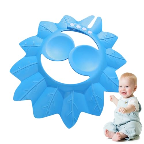 Baby Badhutschild, Baby Bad Mütze | Badeschutzkappe,Verstellbarer Visierhut weicher Waschschutz für Augen- und Ohrschutz für Kinder Baby Badhutschild, Baby Bad Mütze | Badeschutzkappe,Verstellbarer Visierhut weicher Waschschutz für Augen- und Ohrschutz für Kinder von Generisch