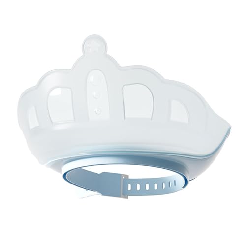 Baby-Duschhaube | Shampoo-Kappe | 21,6 cm Badevisier Gesichtsschutz | PP verstellbar wasserdicht Badevisier Hut Dusche Badeschutz stoppt Wasser in den Augen für Kinder Baby Kinder Baby-Duschhaube | Shampoo-Kappe | 21,6 cm Badevisier Gesichtsschutz | PP verstellbar wasserdicht Badevisier Hut Dusche Badeschutz stoppt Wasser in den Augen für Kinder Baby Kinder von Generisch