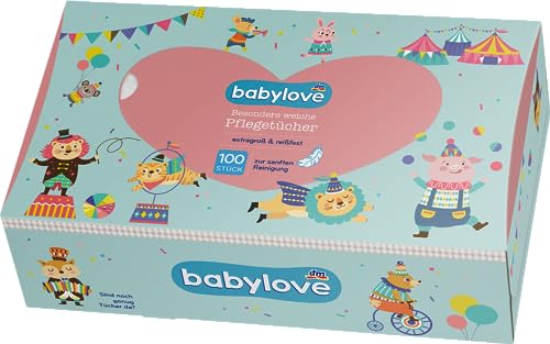 Babylove Feuchttücher und co (5x 150 Tücher, Babypflegetücher Trocken) von Generisch