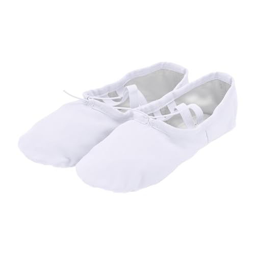 Ballerina Schuhe Mädchen - Tanzschuhe Damen Flach Kinderschuhe rutschfeste Sneaker Elegant Bodenschuhe Slip On Freizeitschuhe Bequem Sommerschuhe Atmungsaktive Krabbelschuhe-Lauflernschuhe von Generisch