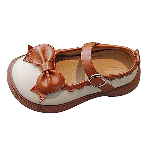 Ballerinas Mädchen Mary Jane Halbschuhe Für Mädchen Baby Kleinkind Gummisohle Ballerinas, Flache Party-Schulschuhe mit Schleife Schulschuhe Ballerinas Mädchen Mary Jane Halbschuhe Für Mädchen Baby Kleinkind Gummisohle Ballerinas, Flache Party-Schulschuhe mit Schleife Schulschuhe von Generisch