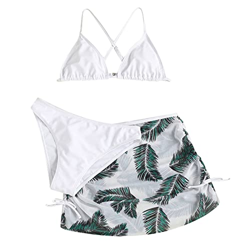 Bikini Mädchen 3 Stück Mädchen Bikini Sets Sommer Badeanzüge für Mädchen Bikini Top mit Triangel Bikinihose und Rock Rüschen Tankini Badeanzug Surfen Badebekleidung Hawaii Schwimmanzug für 6-18 Jahre Bikini Mädchen 3 Stück Mädchen Bikini Sets Sommer Badeanzüge für Mädchen Bikini Top mit Triangel Bikinihose und Rock Rüschen Tankini Badeanzug Surfen Badebekleidung Hawaii Schwimmanzug für 6-18 Jahre von Generisch