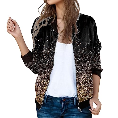 Bomberjacke Damen Blumenmuster Leichte Sommerjacke Frühlingsjacke Sommer Reißverschluss Kurz Pilotenjacke Blouson Jacke Dünne Langarm Übergangsjacke College Jacke Mädchen Fliegerjacke 22 Bomberjacke Damen Blumenmuster Leichte Sommerjacke Frühlingsjacke Sommer Reißverschluss Kurz Pilotenjacke Blouson Jacke Dünne Langarm Übergangsjacke College Jacke Mädchen Fliegerjacke 22 von Generisch