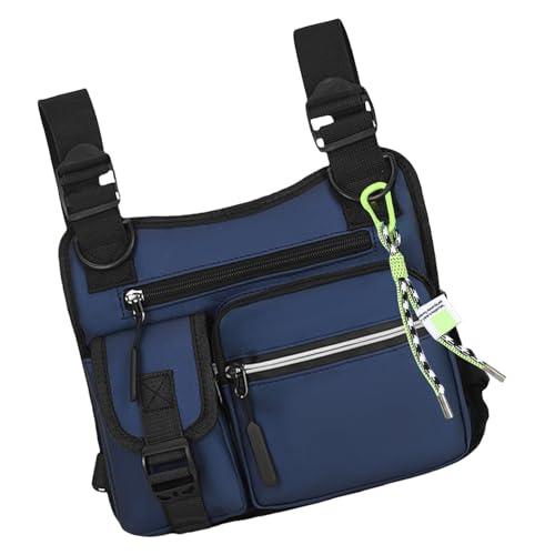 Brustholster,Outdoor Umhängetasche Für Herren | Multifunktionale Leichtgewicht-Weste Mit 3D-Schnitt, Komfortdesign Und Integrierter Tasche Für Fitness, Sport Und Motorradtraining Brustholster,Outdoor Umhängetasche Für Herren | Multifunktionale Leichtgewicht-Weste Mit 3D-Schnitt, Komfortdesign Und Integrierter Tasche Für Fitness, Sport Und Motorradtraining von Generisch