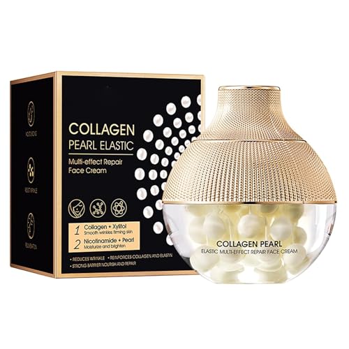 Collagen Pearl Elastic Multi Effect Repair Gesichtscreme, Hautstraffende Creme Für Das Gesicht, Faltencreme Für Frauen Und Männer, Age Defying Lift & Firm Creme, Straffung Und Lifting Des Gesichts Collagen Pearl Elastic Multi Effect Repair Gesichtscreme, Hautstraffende Creme Für Das Gesicht, Faltencreme Für Frauen Und Männer, Age Defying Lift & Firm Creme, Straffung Und Lifting Des Gesichts von Generisch