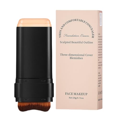Contour Stick, Matte Foundation, Lightweight Natural Full Coverage with Brush Hydrating Makeup Contouring Sticks For Thanksgiving, Christmas, Dating, Shopping, 20g Contour Stick, Matte Foundation, Lightweight Natural Full Coverage with Brush Hydrating Makeup Contouring Sticks For Thanksgiving, Christmas, Dating, Shopping, 20g von Generisch