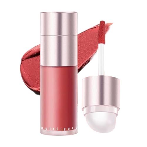 Creme Rouge Stick | Lipgloss Lidschatten Stick Rouge Creme - Matte doppelseitige Kosmetik Gesicht Make-up für Frauen Mädchen Augen Lippen Reise Dating Urlaub Party Hochzeit Büro Schule Creme Rouge Stick | Lipgloss Lidschatten Stick Rouge Creme - Matte doppelseitige Kosmetik Gesicht Make-up für Frauen Mädchen Augen Lippen Reise Dating Urlaub Party Hochzeit Büro Schule von Generisch