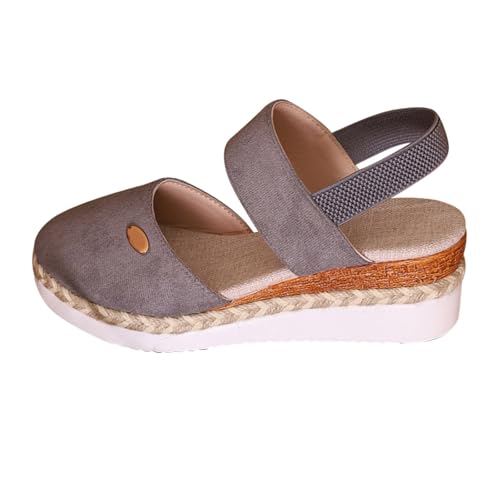 Damen Espadrilles Keilsandalen Damen Sackleinen Keilsandalen Orthopädische Sliders Weite Passform Keile rutschfeste Plateauschuhe Leichte Wanderschuhe mit Fußgewölbeunterstützung Komfort Elegante Damen Espadrilles Keilsandalen Damen Sackleinen Keilsandalen Orthopädische Sliders Weite Passform Keile rutschfeste Plateauschuhe Leichte Wanderschuhe mit Fußgewölbeunterstützung Komfort Elegante von Generisch
