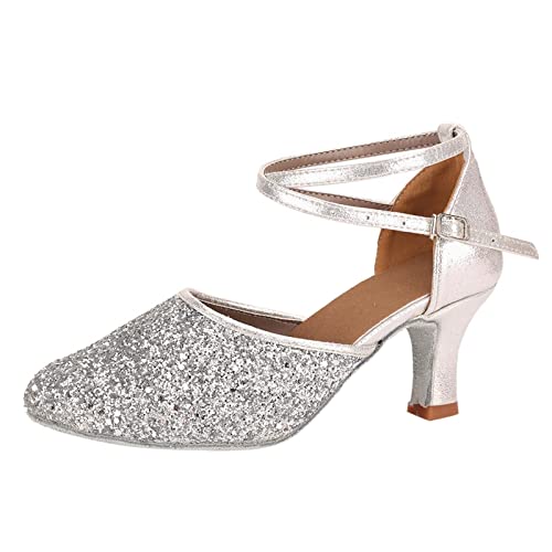Damen High Heels, atmungsaktiv, Freizeit, Tanzen, Outdoor-Schuhe, Sandalen, High Heels, Pumps, Kleid, High Heels, Stilettos, Hochzeit, Party, Arbeit Pumps, silber, 38.5 EU Damen High Heels, atmungsaktiv, Freizeit, Tanzen, Outdoor-Schuhe, Sandalen, High Heels, Pumps, Kleid, High Heels, Stilettos, Hochzeit, Party, Arbeit Pumps, silber, 38.5 EU von Generisch