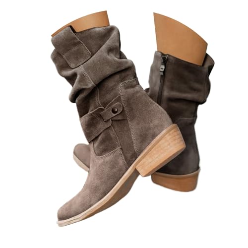 Damen Stiefeletten, Stiefeletten Damen Wildleder Cowboystiefel Halbstiefel Schlupfschuhe Elegant Niederung Stiefel Kurzstiefel Übergangsstiefel Blockabsatz Ankle Boots Halbhoch Damenstiefel 40 Damen Stiefeletten, Stiefeletten Damen Wildleder Cowboystiefel Halbstiefel Schlupfschuhe Elegant Niederung Stiefel Kurzstiefel Übergangsstiefel Blockabsatz Ankle Boots Halbhoch Damenstiefel 40 von Generisch