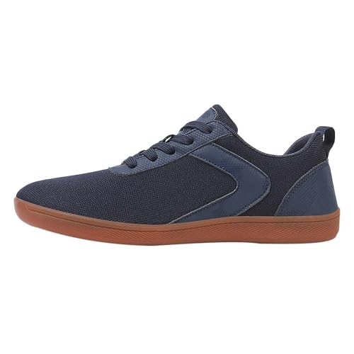 Damen-Turnschuhe, Netzstoff, atmungsaktiv, breiter Zehenbereich, gewebt, flach, leicht, weiche Sohle, rutschfest, lässig, Tennis, Outdoor-Sportschuhe, Freizeit, blau, 4.5 UK 3X-Narrow Damen-Turnschuhe, Netzstoff, atmungsaktiv, breiter Zehenbereich, gewebt, flach, leicht, weiche Sohle, rutschfest, lässig, Tennis, Outdoor-Sportschuhe, Freizeit, blau, 4.5 UK 3X-Narrow von Generisch