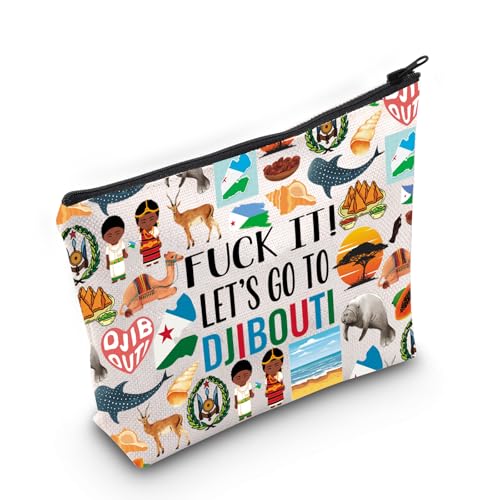 Djibouti Kosmetiktasche, Make-up-Tasche, Dschibuti, Reisegeschenk, Dschibuti-Reisetasche, Mädchen, Ausflug nach Dschibuti, Geschenk für sie, Dschibuti-Tasche Djibouti Kosmetiktasche, Make-up-Tasche, Dschibuti, Reisegeschenk, Dschibuti-Reisetasche, Mädchen, Ausflug nach Dschibuti, Geschenk für sie, Dschibuti-Tasche von Generisch