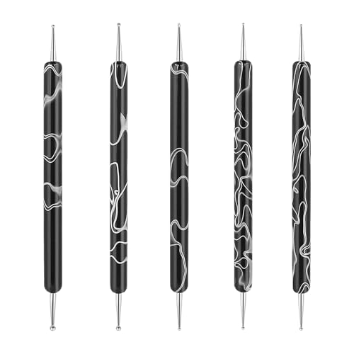 Doppelseitige -Pinsel, Nagelliner-Pinsel | Nagelpunktierungs-Zeichenwerkzeug,Doppelendige multifunktionale Nagelpinsel, Miniatur-Malpinsel, Nagelliner-Pinsel, Punktierstift Doppelseitige -Pinsel, Nagelliner-Pinsel | Nagelpunktierungs-Zeichenwerkzeug,Doppelendige multifunktionale Nagelpinsel, Miniatur-Malpinsel, Nagelliner-Pinsel, Punktierstift von Generisch