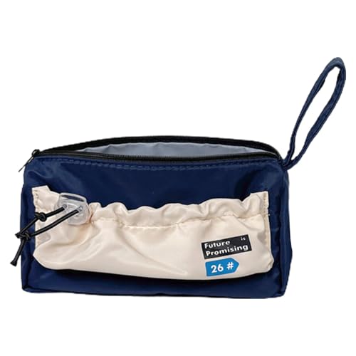 Einfaches Federmäppchen, Leinen-Federmäppchen, niedliche Schreibwaren-Box, Handheld-College-Federmäppchen, ästhetisches Federmäppchen für Bleistifte, Radiergummi, Spitzer, Haftnotizen, blau, Refer to Einfaches Federmäppchen, Leinen-Federmäppchen, niedliche Schreibwaren-Box, Handheld-College-Federmäppchen, ästhetisches Federmäppchen für Bleistifte, Radiergummi, Spitzer, Haftnotizen, blau, Refer to von Generisch