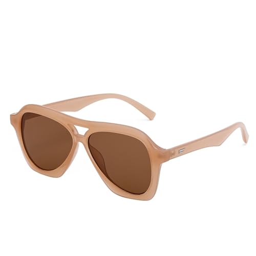 FHKQMLFQ-Übergroße quadratische Sonnenbrille für Männer und Frauen mit großem Rahmen, Vintage-Punk-Sonnenbrille für Damen FHKQMLFQ-Übergroße quadratische Sonnenbrille für Männer und Frauen mit großem Rahmen, Vintage-Punk-Sonnenbrille für Damen von Generisch