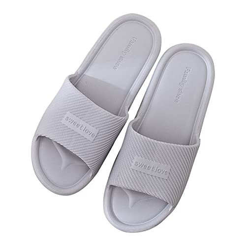 Flach, weich, rutschfest, Flip-Wear Flops, Paare, Zuhause, Badezimmer, Herren, Hausschuhe, Tanga, Hausschuhe, Herren, grau, 40 2/3 EU Flach, weich, rutschfest, Flip-Wear Flops, Paare, Zuhause, Badezimmer, Herren, Hausschuhe, Tanga, Hausschuhe, Herren, grau, 40 2/3 EU von Generisch