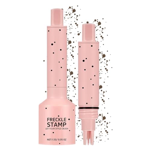Freckle Pen Stempel - Natürlich Aussehende Falsche Sommersprossen -Make -up -Stift | Wasserdichte Lang Anhaltende Faux-Sommersprossen-Briefmarken, Schnell Trocknend 3D-Sommersprossenstempel, Schönheit Freckle Pen Stempel - Natürlich Aussehende Falsche Sommersprossen -Make -up -Stift | Wasserdichte Lang Anhaltende Faux-Sommersprossen-Briefmarken, Schnell Trocknend 3D-Sommersprossenstempel, Schönheit von Generisch