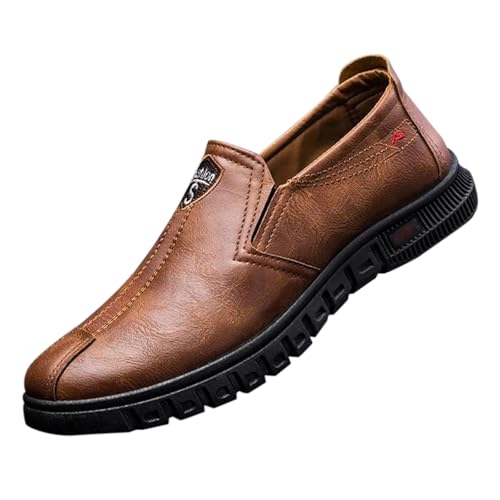 Freizeitschuhe Herren Leder,Schuhe Herren Classic Leder Arbeitsschuhe Modisch Trekkingschuhe Verschleißfest Outdoorschuhe Einfarbig Business Schuhe Weich Bequem Anzugschuhe Hochwertig Abendschuhe Freizeitschuhe Herren Leder,Schuhe Herren Classic Leder Arbeitsschuhe Modisch Trekkingschuhe Verschleißfest Outdoorschuhe Einfarbig Business Schuhe Weich Bequem Anzugschuhe Hochwertig Abendschuhe von Generisch