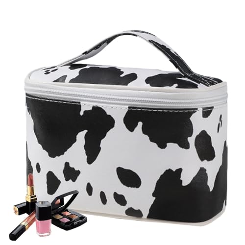 Generic Make-up-Organizer-Tasche – Kuh-Druck, Make-up-Kosmetik-Organizer-Tasche, wasserdichter Make-up-Koffer, Organizer, große Kapazität, Reisetasche für Hautpflege, Shampoo, Toilettenartikel, Damen, Generic Make-up-Organizer-Tasche – Kuh-Druck, Make-up-Kosmetik-Organizer-Tasche, wasserdichter Make-up-Koffer, Organizer, große Kapazität, Reisetasche für Hautpflege, Shampoo, Toilettenartikel, Damen, von Generisch