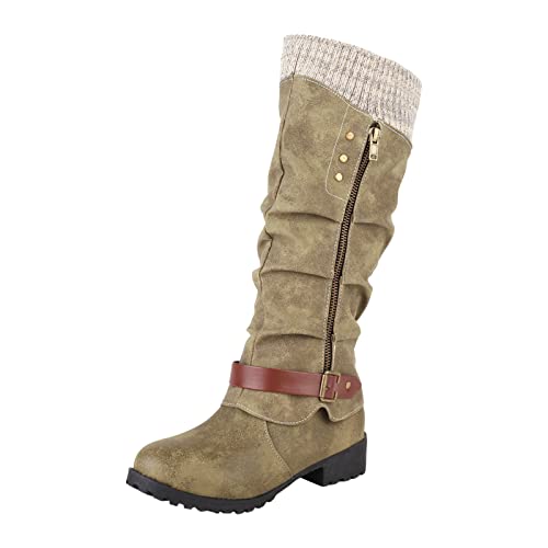 Generisch 4 euro artikelWinterstiefel Damen Casual Langschaft Boots Winterschuhe Damen Chelsea Mit Rutschfest Sohle Casual Spitze Zehe Klobiger sale damen bekleidung Generisch 4 euro artikelWinterstiefel Damen Casual Langschaft Boots Winterschuhe Damen Chelsea Mit Rutschfest Sohle Casual Spitze Zehe Klobiger sale damen bekleidung von Generisch