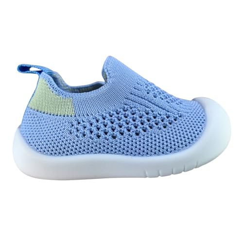 Generisch Baby-Kleinkindschuhe, Sommersandalen für Herren und Damen, weiche Sohle, atmungsaktive Mesh-Schuhe für, Babyschuhe für 1 bis 3 Schuhe Kinder Baby (Blue, 20 Infant) von Generisch