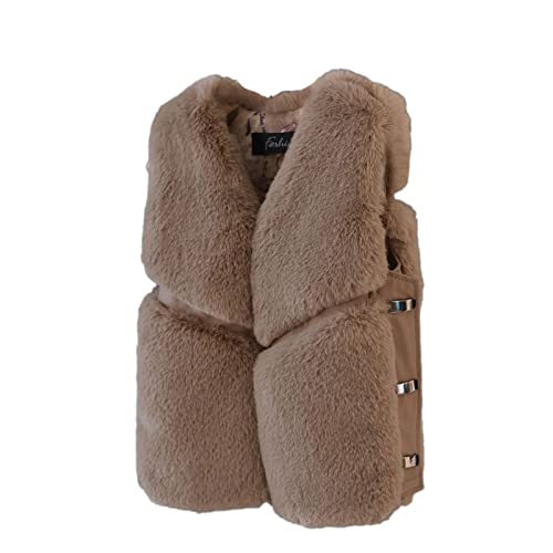 Generisch Baby Mädchen Kunstpelz Fellweste Kleinkind Kinder Winter Ärmellose Weste Mäntel Jacken Warm Pelzweste Parka Pelzjacke Outwear Windbreaker Wintermantel Winterweste Winterjacke Generisch Baby Mädchen Kunstpelz Fellweste Kleinkind Kinder Winter Ärmellose Weste Mäntel Jacken Warm Pelzweste Parka Pelzjacke Outwear Windbreaker Wintermantel Winterweste Winterjacke von Generisch