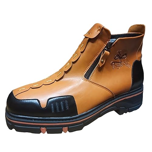 Generisch Braune Stiefel Damen, Mittelalter Schuhe Herren Vintage Gothic Biker Boots Renaissance Kampf Cowboystiefel Distressed Motorradstiefel Medieval Cosplay Kleidung Motorrad Stiefel, Brown, 48 Generisch Braune Stiefel Damen, Mittelalter Schuhe Herren Vintage Gothic Biker Boots Renaissance Kampf Cowboystiefel Distressed Motorradstiefel Medieval Cosplay Kleidung Motorrad Stiefel, Brown, 48 von Generisch