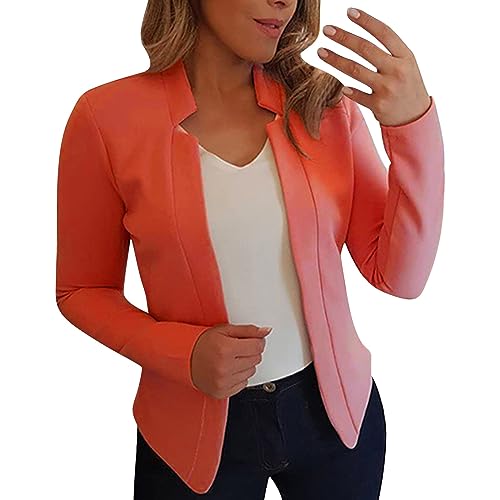 Generisch Damen Cardigan Kurz Baumwolle Blazer Elegant Kurz Für Kleid Sakko Slim Fit Jacke Business Blazerjacke Outwear Geschäft Büro Bolero Motorradjacke Kurzblazer Bolerojacke Sommerjacke Generisch Damen Cardigan Kurz Baumwolle Blazer Elegant Kurz Für Kleid Sakko Slim Fit Jacke Business Blazerjacke Outwear Geschäft Büro Bolero Motorradjacke Kurzblazer Bolerojacke Sommerjacke von Generisch