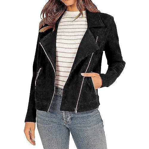 Generisch Damen Lederjacke Kapuze Kunstleder Motorradjacke Bikerjacke Ladies Oberbekleidung mit Reißverschluss und Tasche Bikerjacke Damen Stoff Lederjacke Damen Rot Echtleder Generisch Damen Lederjacke Kapuze Kunstleder Motorradjacke Bikerjacke Ladies Oberbekleidung mit Reißverschluss und Tasche Bikerjacke Damen Stoff Lederjacke Damen Rot Echtleder von Generisch