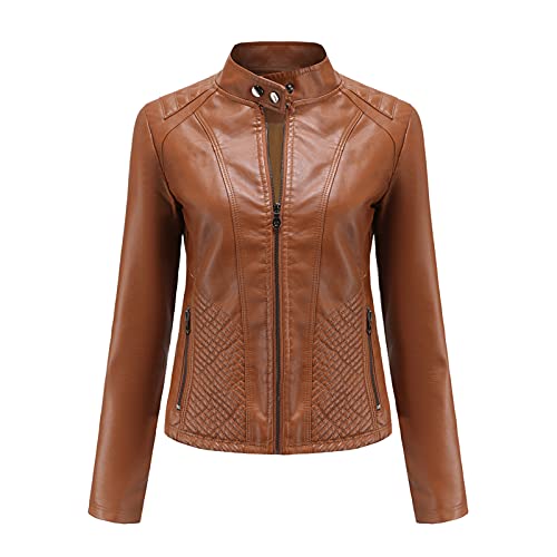 Generisch Damen Lederjacke Kurz Bikerjacke Reverskragen Reißverschluss Leder Jacke Lackleder Übergangsjacke Kurze Lederjacke Damen Lange Lederjacke Schwarz Damen Kurz Generisch Damen Lederjacke Kurz Bikerjacke Reverskragen Reißverschluss Leder Jacke Lackleder Übergangsjacke Kurze Lederjacke Damen Lange Lederjacke Schwarz Damen Kurz von Generisch