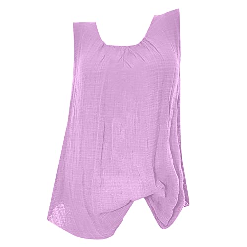 Generisch Damen Leinen Oberseite Ärmellose Sommer Casual Tank Tops Sommer Ärmellose Tunika Lockere Einfarbig Blusen Tunika V-Ausschnitt Sommerbluse Generisch Damen Leinen Oberseite Ärmellose Sommer Casual Tank Tops Sommer Ärmellose Tunika Lockere Einfarbig Blusen Tunika V-Ausschnitt Sommerbluse von Generisch
