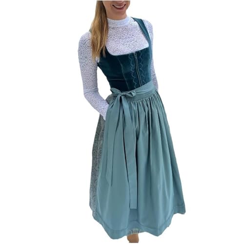 Generisch Damen Midi Dirndl Bayerische Kostüm Oktoberfest Dresses Midi Trachtenkleid Trachtenmode Trachtenrock Kleid Baumwolle Freizeitkleid Hohe Taille Maxikleid Generisch Damen Midi Dirndl Bayerische Kostüm Oktoberfest Dresses Midi Trachtenkleid Trachtenmode Trachtenrock Kleid Baumwolle Freizeitkleid Hohe Taille Maxikleid von Generisch