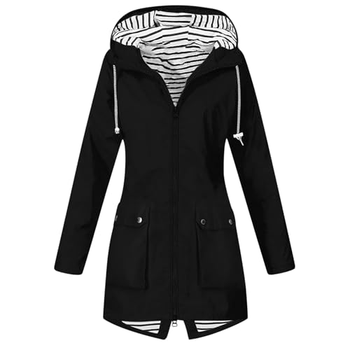 Generisch Damen Wasserdicht Leicht Regenjacke Faltbar Windbreaker Packbare Regenmantel mit Kapuze Windjacke Wandern Regenjacken mit Taschen Funktionsjacke Damen Wasserdicht Herbstmantel Damen Bunt Generisch Damen Wasserdicht Leicht Regenjacke Faltbar Windbreaker Packbare Regenmantel mit Kapuze Windjacke Wandern Regenjacken mit Taschen Funktionsjacke Damen Wasserdicht Herbstmantel Damen Bunt von Generisch